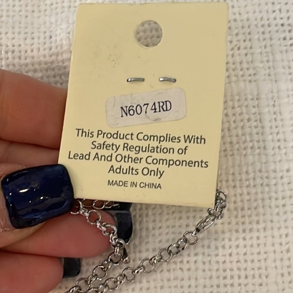 💐5/25 Envy delicate circle chain dainty statement long necklace - Picture 4 of 8